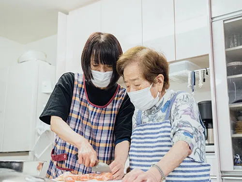認知症ケアのプロが対応